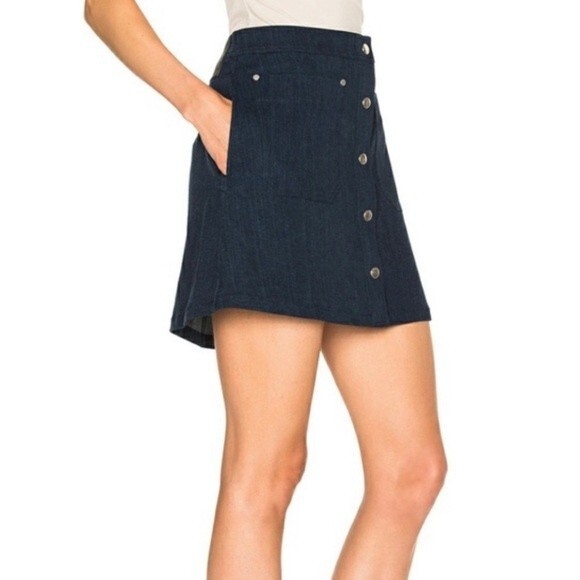 Rag‎ & Bone Denim Siggy Jean Skirt Size 4 - Picture 2 of 10